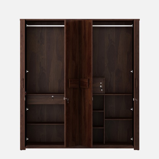 Artisan 4 Door Wardrobe Without Mirror- Sheesham