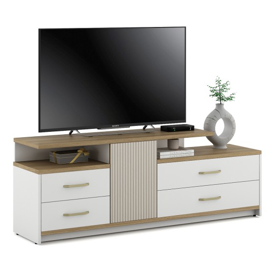 Base Tv Unit Stanley - Kingston White